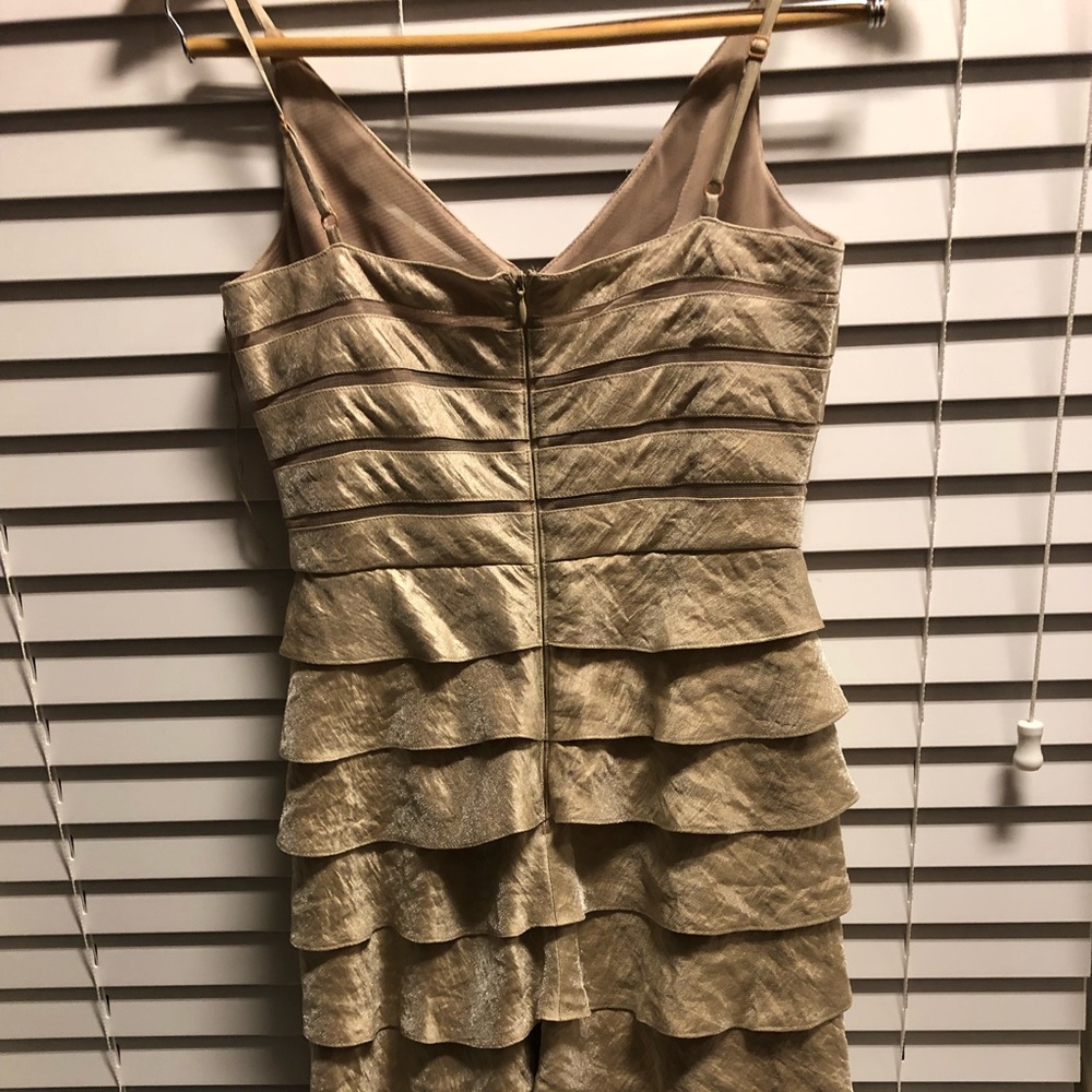 🍋Adrianna Tiered gold dress - Picture 3 of 8